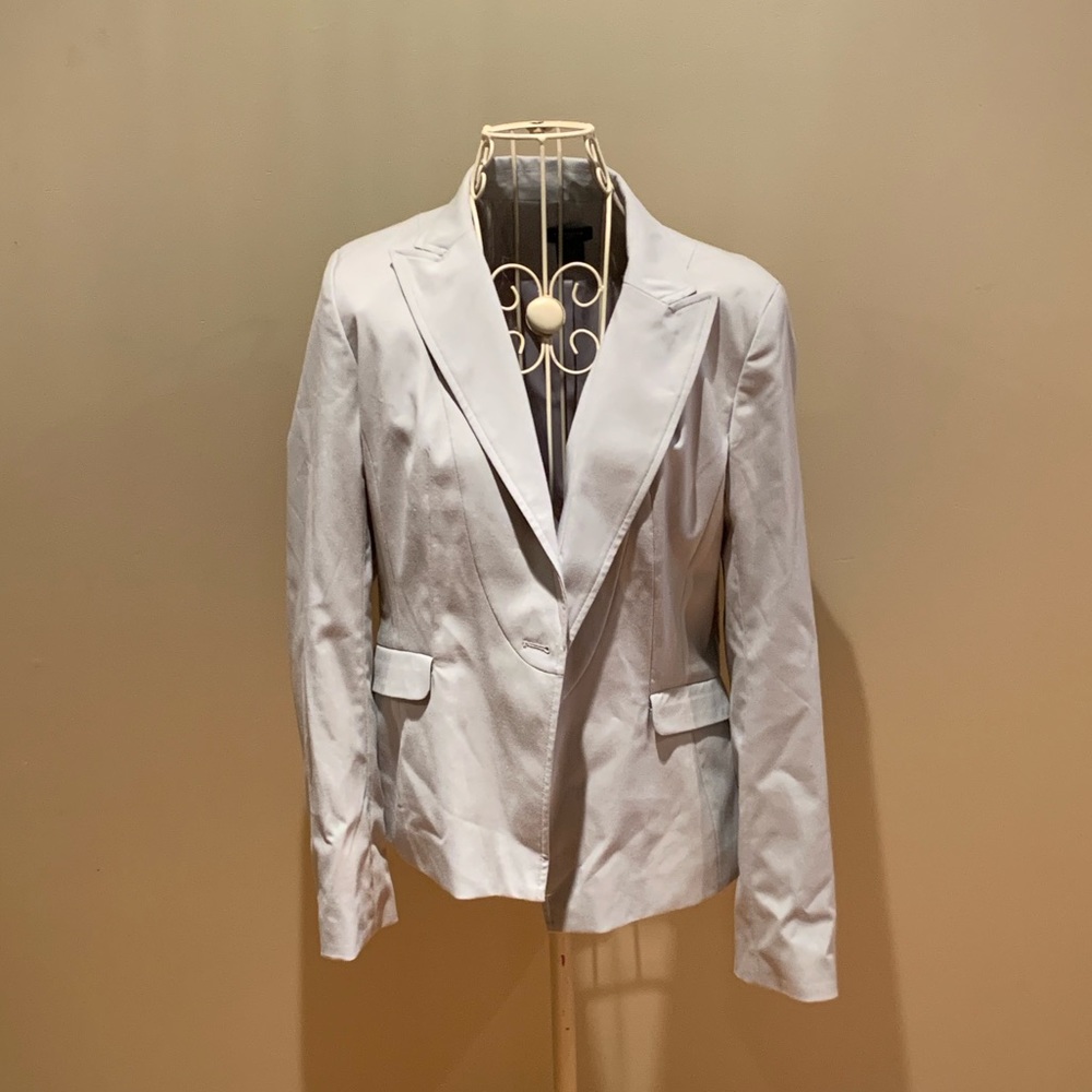 ANN TAYLOR Bone Colored Blazer